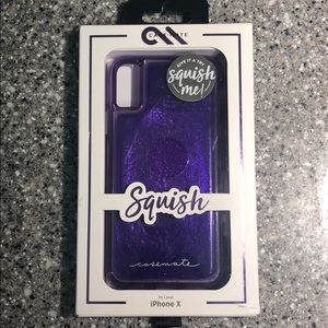 Case-Mate Squish case for iPhone X - purple